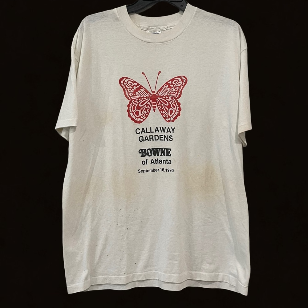 Vintage Hanes‎ Sept 16 1990 Callaway Gardens T-Shirt Men’s Sz XL